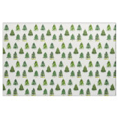 Forest Scandinavian Kersttree Pattern Cute Stof (Fat Quarter)