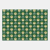 Forest Scene Christmas Wrapping Paper Sheets (Voorkant 3)