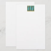 Forest Silence Briefpapier (Voorkant / Achterkant)