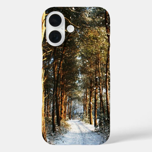 Forest Sneeuw Scene iphcnm Case-Mate iPhone Case (Achterkant)