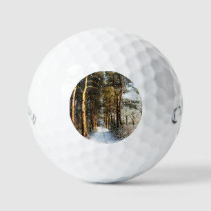 Forest Snow Scene CSS gba Golfballen