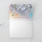 "Forest Spirit: Winter" Carte de Noël Deluxe (Intérieur)