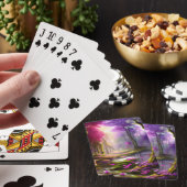 Forest Spring Magic Sparkle Fantasy Pokerkaarten (Insitu)