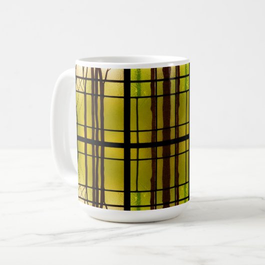 Forest Stained Glass Mug (Devant gauche)