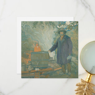 Forest stille Moonshiners White Lightning Liquor Bedankkaart