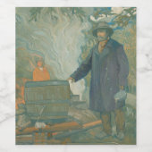 Forest stille Moonshiners White Lightning Liquor Wijn Etiket (Enkel label)