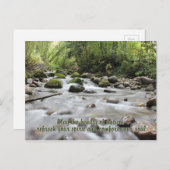 Forest Stream-briefkaart Briefkaart (Voorkant / Achterkant)