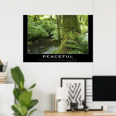 FOREST STREAM Nature Photo Poster Imprimer (Bureau à domicile)