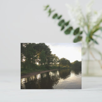 Forest Summer Beach Feestdagenkaart