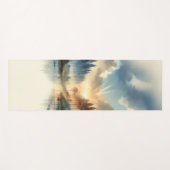 Forest Sunrise Yoga Mat – Tranquil Nature Scene (Voorkant (horizontaal))