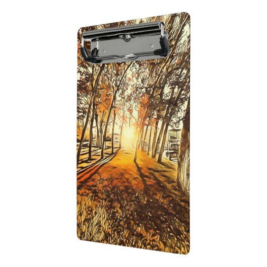 Forest Sunset Mini Klembord (Angled2)