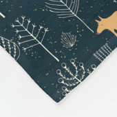 Forest tapestry 1 fleece deken (Hoek)