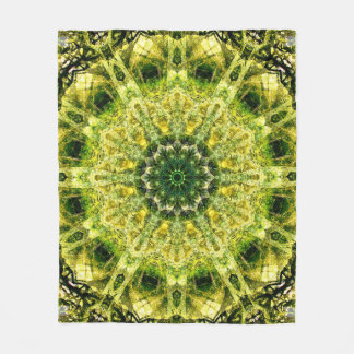 Forest Temple Custom Fleece Blanket, medium Deken