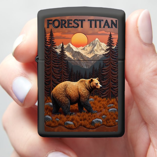 Forest Titan Bear Mountain Sunset (In Hand)