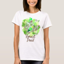 Forest Trail Bladeren T-shirt