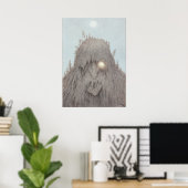 Forest Troll Theodor Kittelsen Poster (Thuiskantoor)