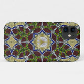Forest Web Mandala Peace Star iPhone 5 Coque (Dos (Horizontal))