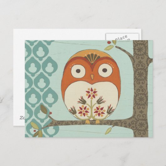 Forest Whimsy I Briefkaart (Voorkant / Achterkant)