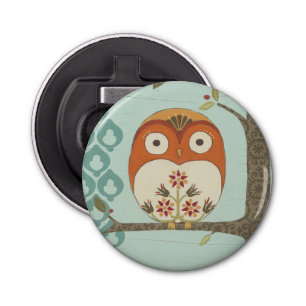 Forest Whimsy I Button Flesopener