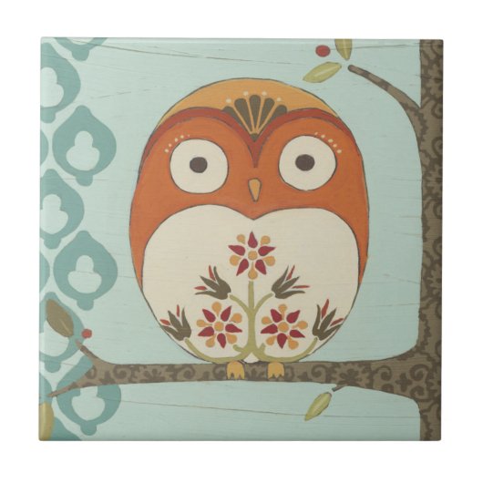 Forest Whimsy I Tegeltje (Voorkant)