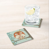 Forest Whimsy I Vierkante Kartonnen Onderzetter (Insitu)