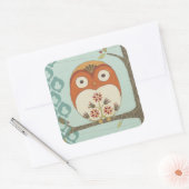 Forest Whimsy I Vierkante Sticker (Envelop)