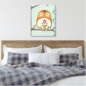 Forest Whimsy II Canvas Afdruk (Insitu (Slaapkamer))