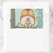 Forest Whimsy II Rechthoekige Sticker (Tas)