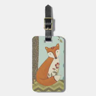 Forest Whimsy III Bagagelabel