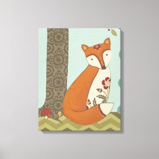 Forest Whimsy III Canvas Afdruk (Voorkant)