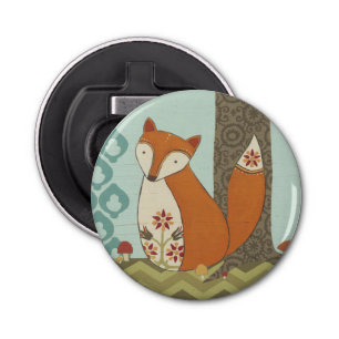 Forest Whimsy IV Button Flesopener