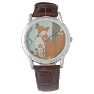 Forest Whimsy IV Horloge