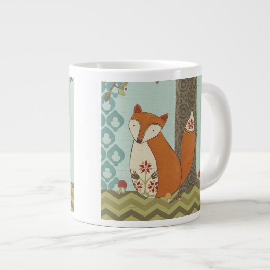 Forest Whimsy IV Jumbo Mok (Voorkant rechts)