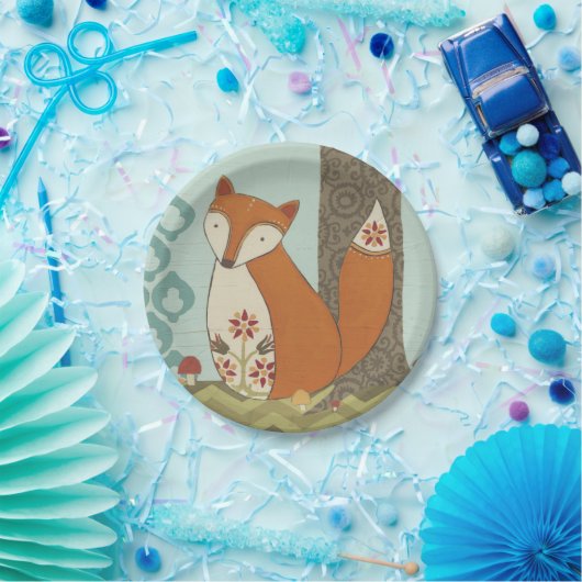 Forest Whimsy IV Papieren Bordje (Feest)