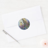 Forest Whisperings Ronde Sticker (Envelop)