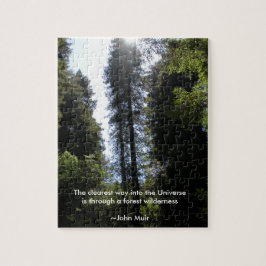 Forest Wilderness Redwoods Legpuzzel