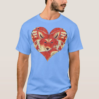 Forest Wildlife Foes Natuur Dierenvriend Heart T-shirt