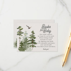 Forest Woodland Books voor Baby Enclosure Kaart