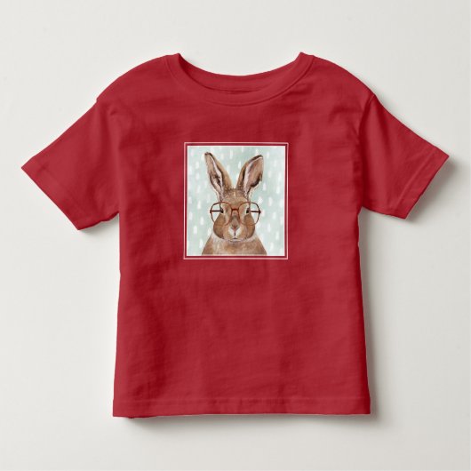 Forester met vier ogen | Bunny Rabbit Kinder Shirts (Voorkant)