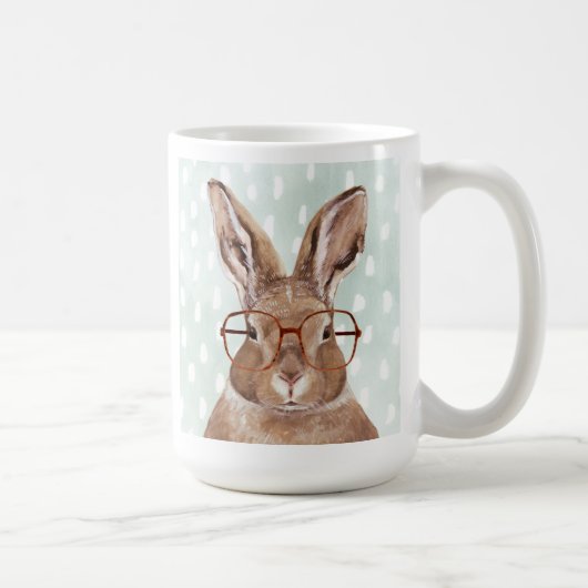 Forester met vier ogen | Bunny Rabbit Koffiemok (Rechts)