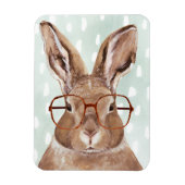 Forester met vier ogen | Bunny Rabbit Magneet (Verticaal)