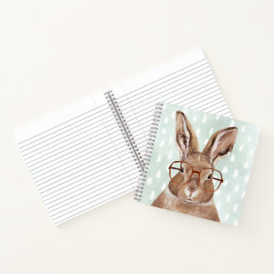 Forester met vier ogen   Bunny Rabbit Notitieboek