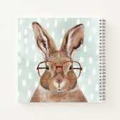 Forester met vier ogen | Bunny Rabbit Notitieboek (Achterkant)