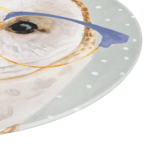 Forester met vier ogen | Wise Owl Snijplank (Hoek)