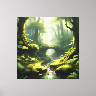Forest's Embrace Canvas Afdruk