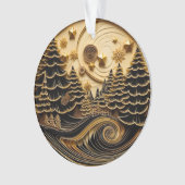 Forêt à effet de recouvrement 3d (devant)