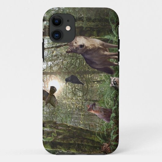 Forêt Animaux sauvages Faune coque iphone de la na (Dos)
