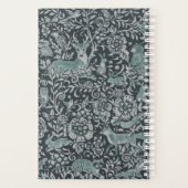 Forêt Animaux sauvages Turquoise Renard Customisé (Dos)