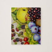 Forêt automne fruit art puzzle puzzle (Vertical)