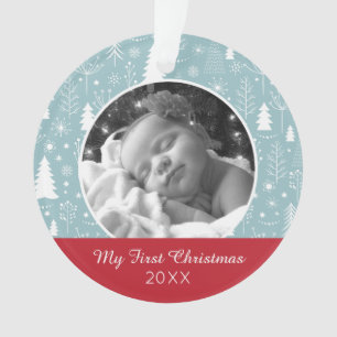 Forêt bleu-clair de vacances de la photo   de